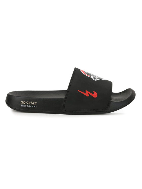 SL-SPR001 Black Men's Slides